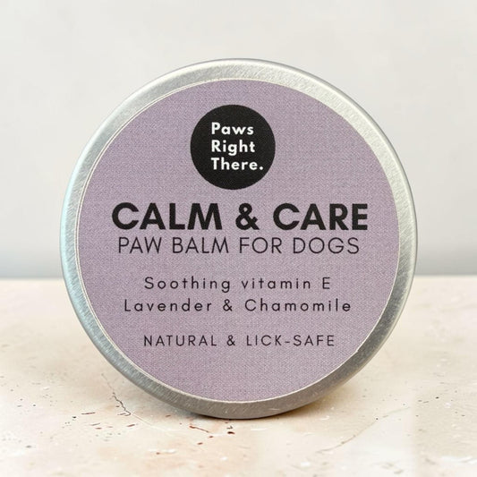 Paws Right There Calm Paws Balm for dogs with lavender and chamomile