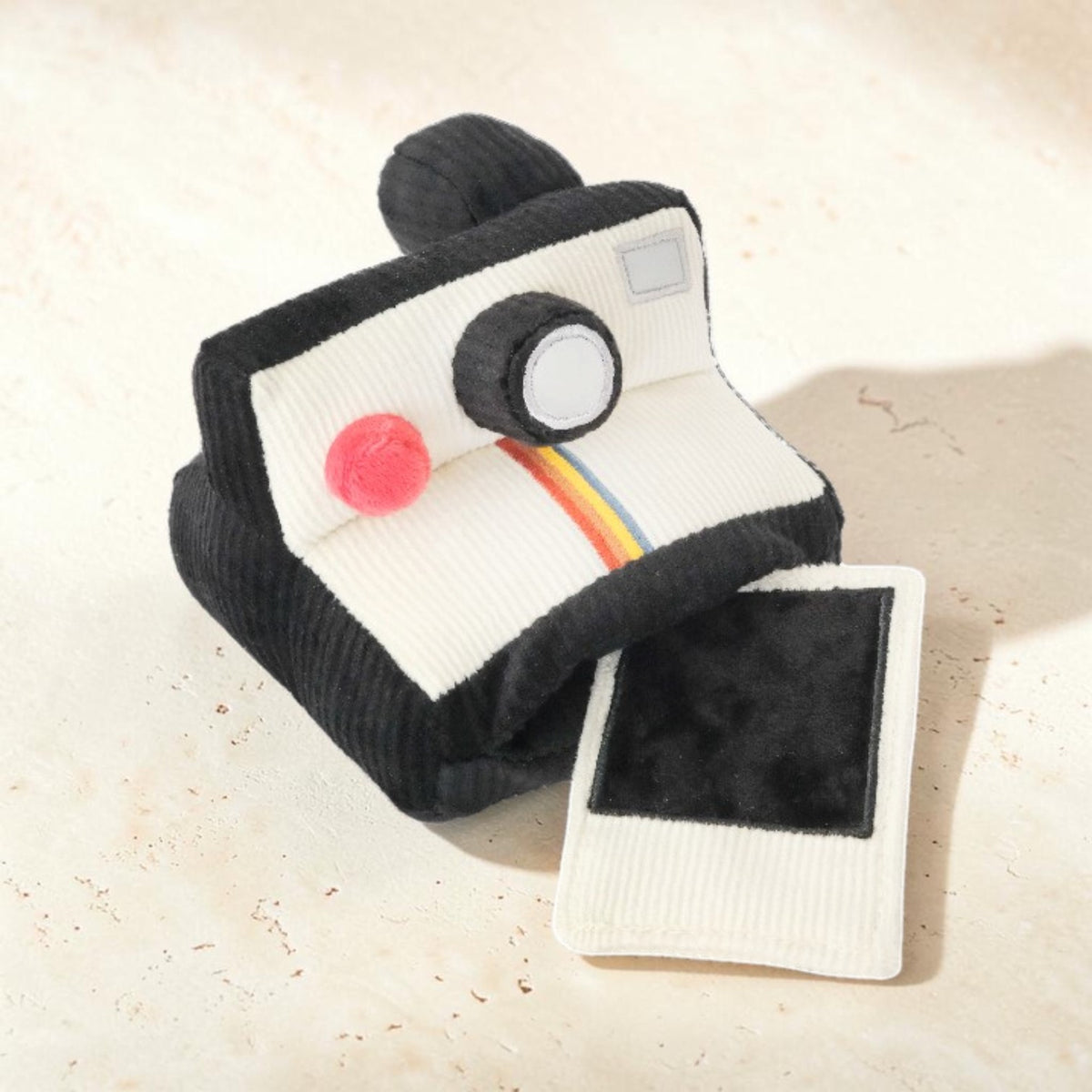 Instant Camera dog enrichment toy
