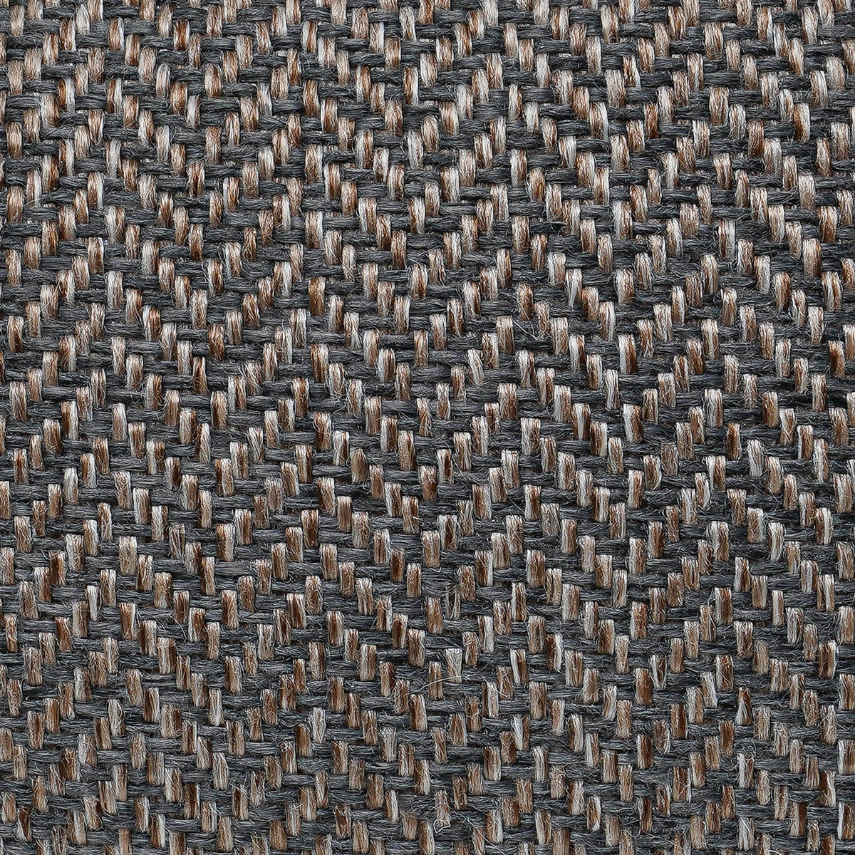 Textured brown and gray patterned fabric